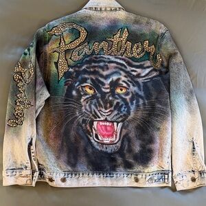 Tony Alamo Panther 🐈‍⬛ Denim Jacket